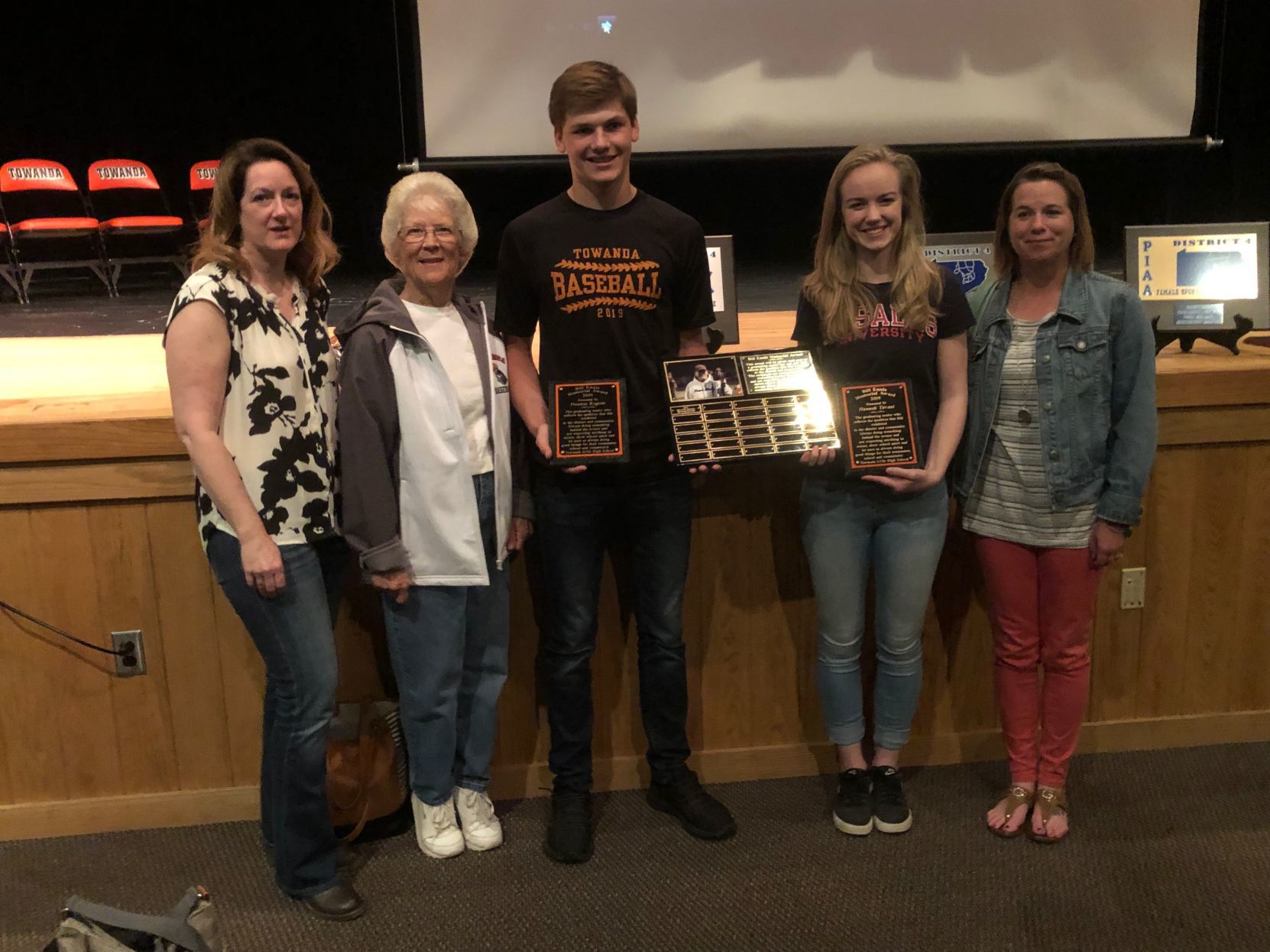 Towanda honors top athletes